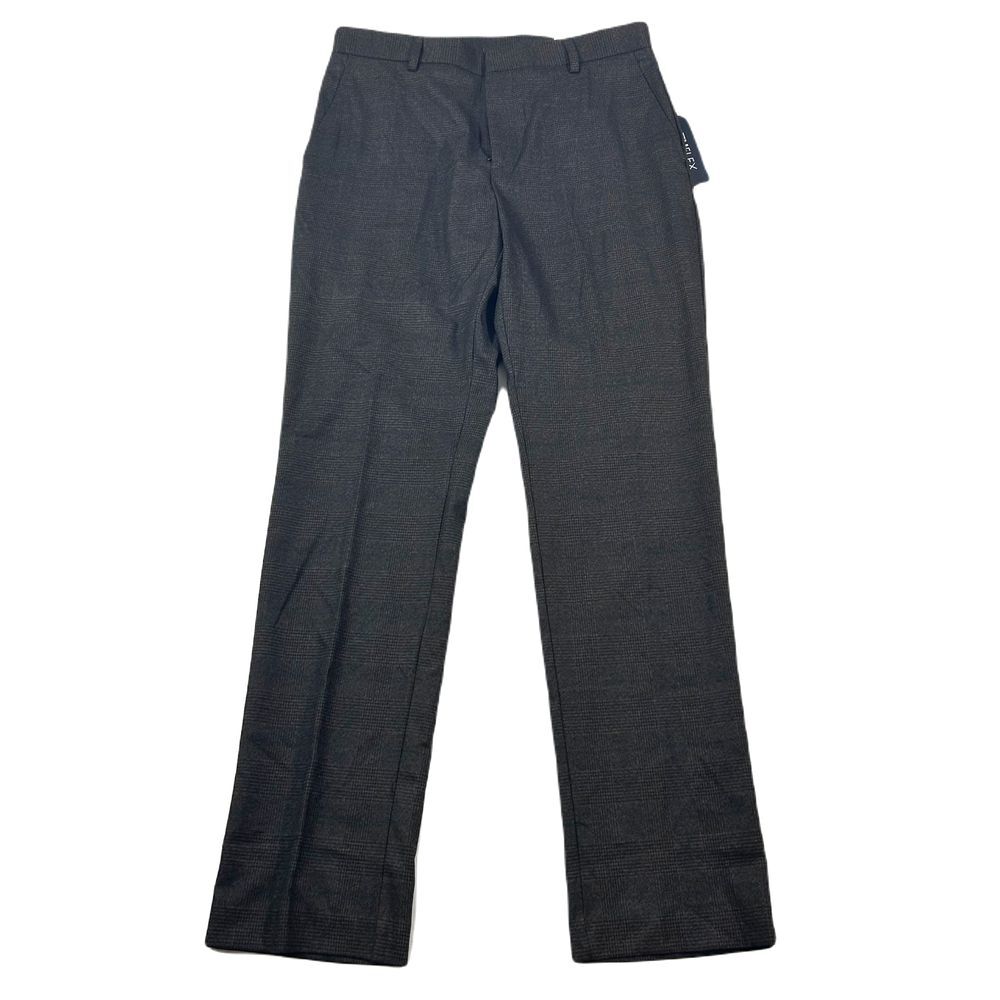 Tommy Hilfiger Performance Dress Pants Mens‎ 32x32 Brown Plaid Modern-Fit NEW